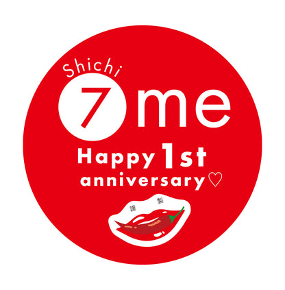 ☆ジッパーつきで軽量☆ ネコポスOK☆詰め替え用にも！☆７me【shichi-me】シチミー shichimi  1袋（缶と同じ容量　10g　ジッパー袋入り・日本製）ネコポス配送商品
